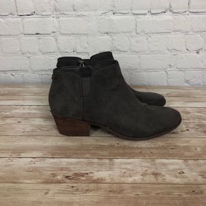 Gray Ankle Boot